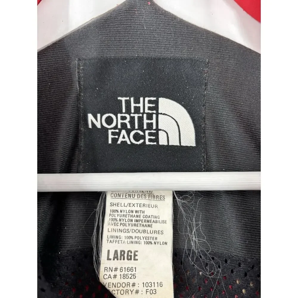 The North Face Vintage Jacket Mens Large Red Black 90s Ultrex Burlington Extreme